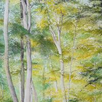 Quelques pas dans le silence III
																50x60
																(collection privée)