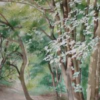 L'arbre penché 50x60