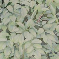 L'arbre bleu I 50x50