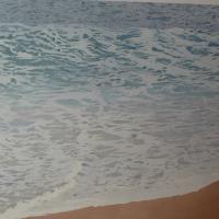 Dentelle d'écume II 50x60