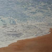 Dentelle d'écume III 50x60