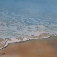 Dentelle d'écume V 50x60 (collection privée)