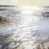 Miroir de sable et d'eau 50x60 