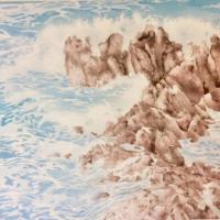 Les brisants (50x60)