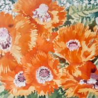 Pavots d'orient (50x60)